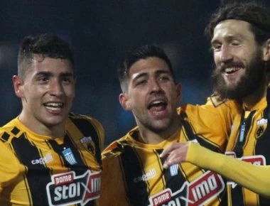 Ξέσπασε η ΑΕΚ - Άνετο «διπλό» (0-4) στα Ιωάννινα κόντρα στον ΠΑΣ